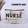 Makeup Bag Storage Sack Canvas Pouch Fine Workmanship Cartoon Fashionable Multipurpose Ple Style Chic Design Exquisite