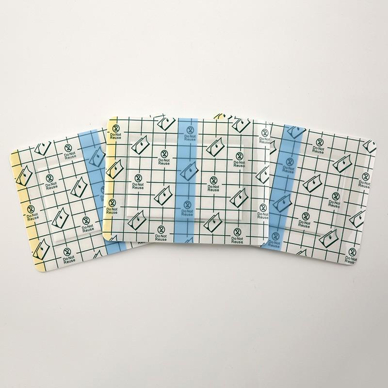 

Grid PU Waterproof Cotton Acupoint Patch - Non-woven Spunlace Cloth Adhesive for Belly Button and Dressing Support 5*8cm with Cotton 1.5cm