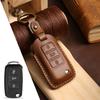Volkswagen Leather Key Case for Passat, Magotan, Golf, Tiguan, Touareg, Lavida