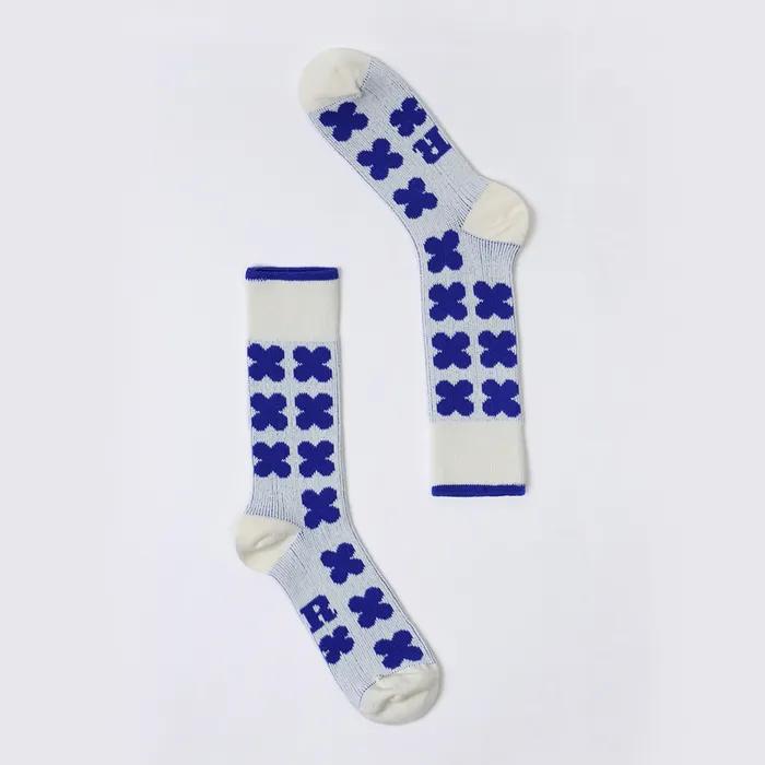 DRP Play Socks CLOVER IN OHIO WHITE