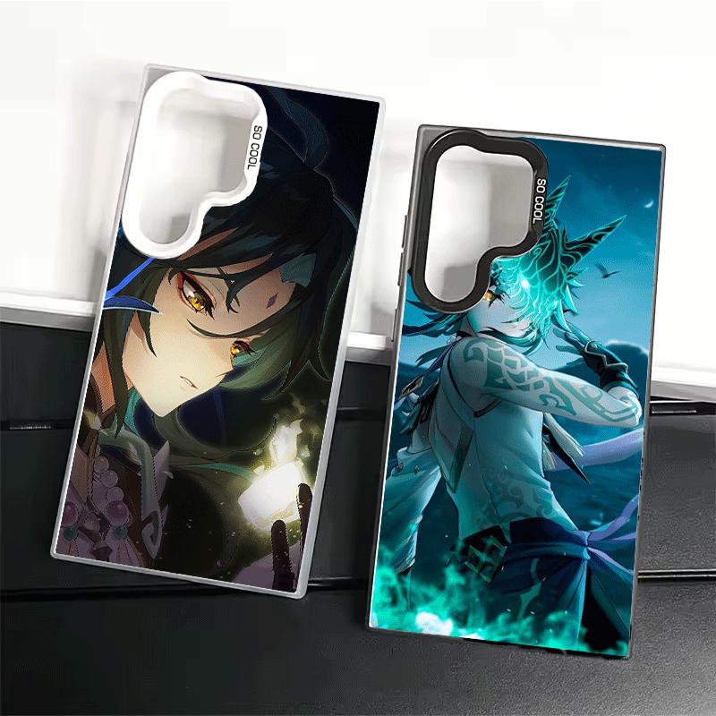 Genshin Impact Xiao Shockproof Phone Case for Samsung Galaxy S26 Edge S25 Ultra S24 FE S23 Plus S21 Cover Anti Fall Fundas