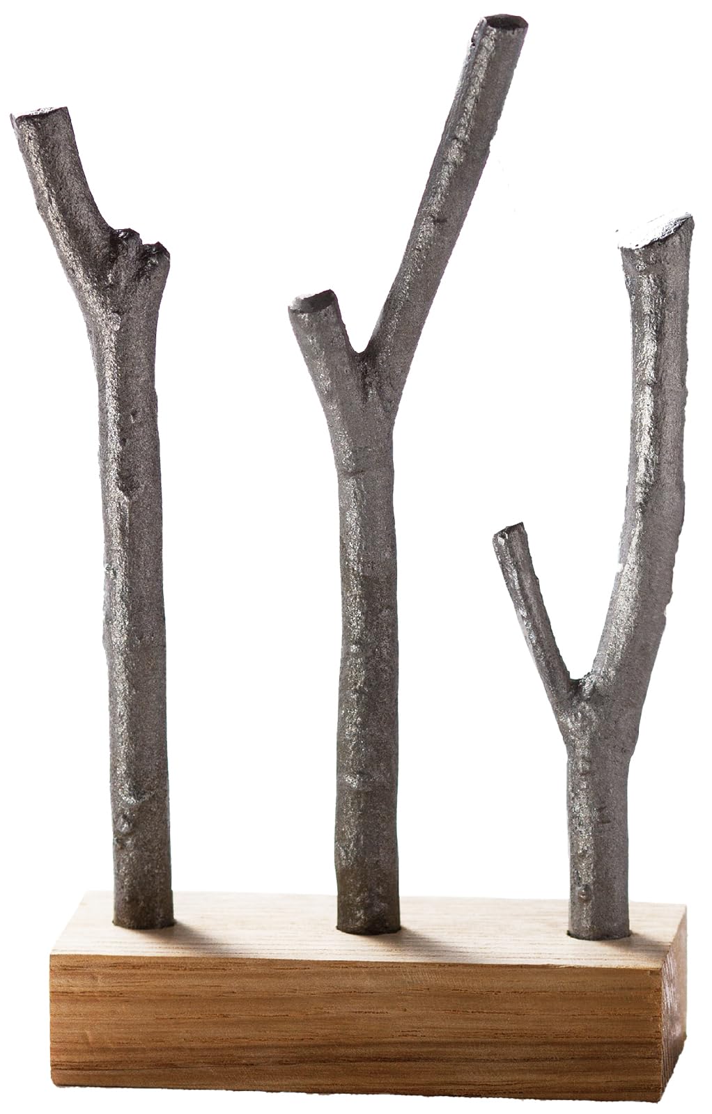 

Ishigaki Iron Twig with Natural Wood Stand, Black, 88mm L x 40mm W x 145mm H, Easy Iron Supplement, Cooking Polisher, 3941