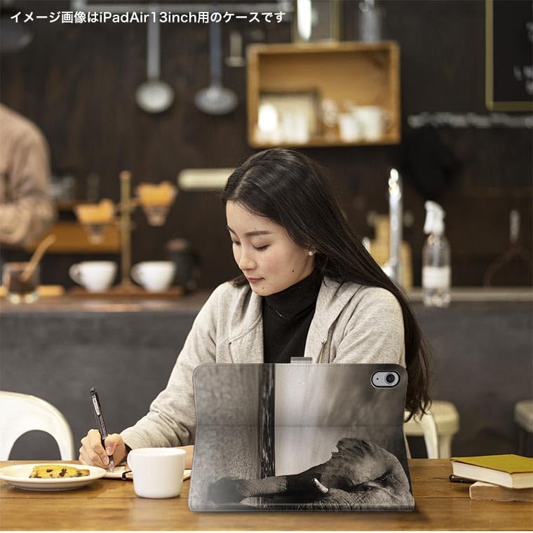 iPad Pro Case 2024 Compatible with iPad Pro Elephant 023246 11-inch (M4) (5th Generation) 11-inch, Tri-Fold Stand, Lightweight, Popular, Design,