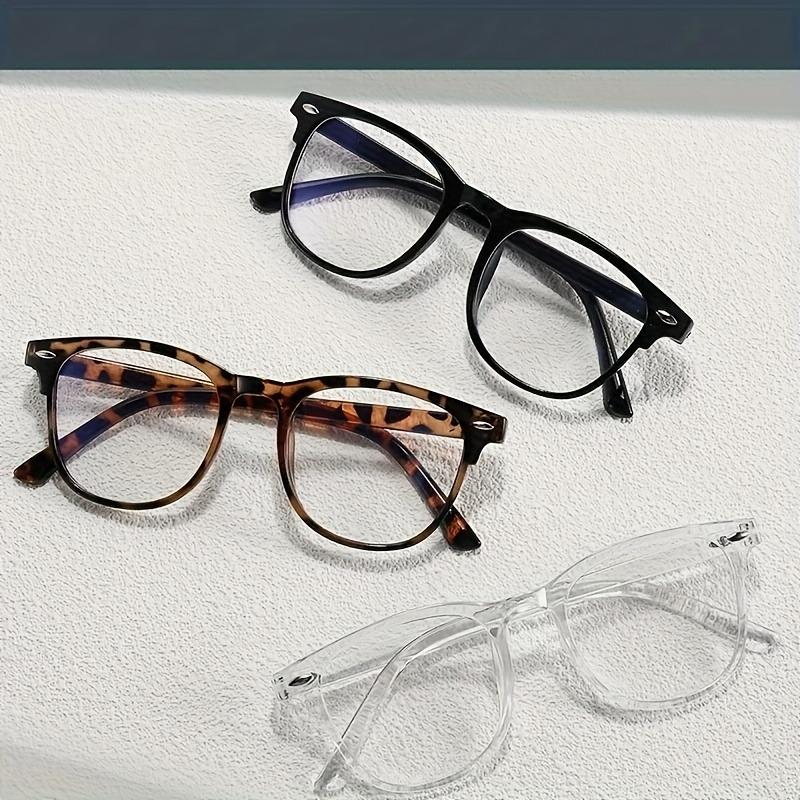 1/3 Pairs Retro Classic Fashion Glasses for Women Men Casual Holiday Wear Stylish Eyewear