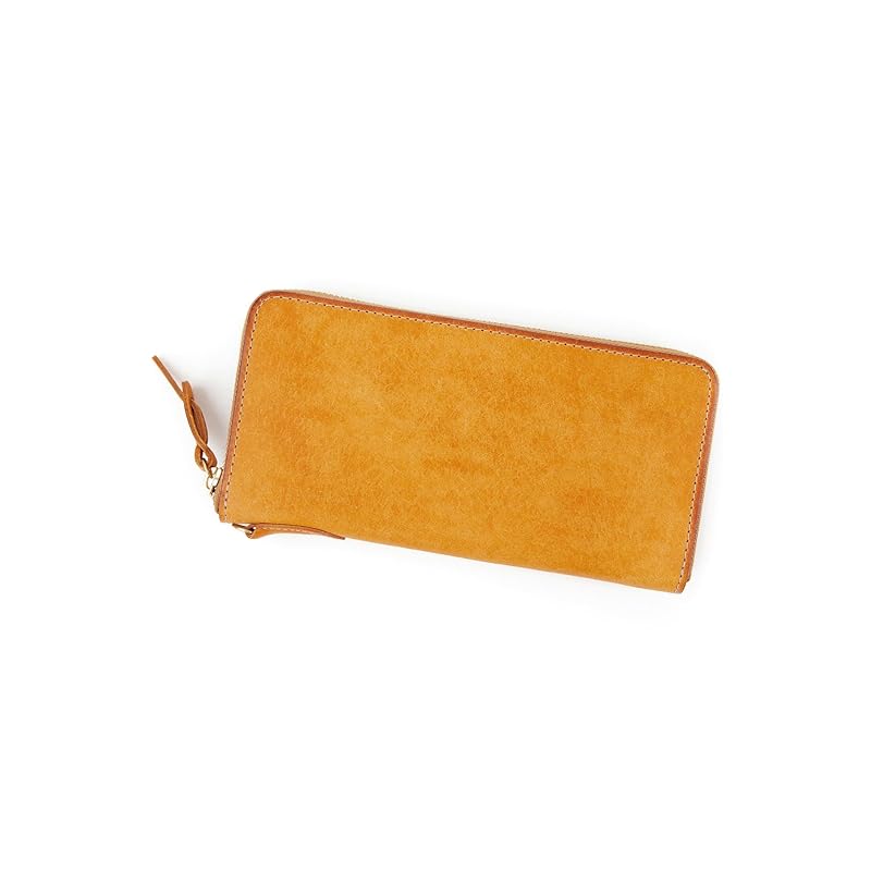 

[Corbo] long wallet round zipper men s yellow CO-1LN-1708-51