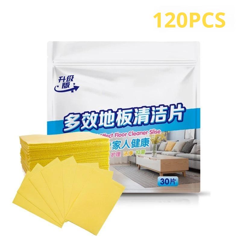 30/60/120Pcs Concentrated Floor Cleaner For Tile Wood Bathroom And Car Surfaces Powerful Floor Cleaning Sheets For Home