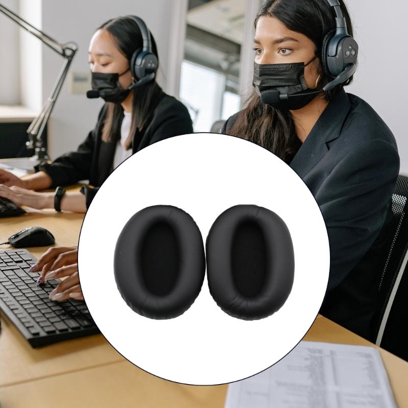 1Pair Replacement Foam Ear Pads Cushion Cover for WH-1000XM3 Headphone Earmuff Headset Sleeve