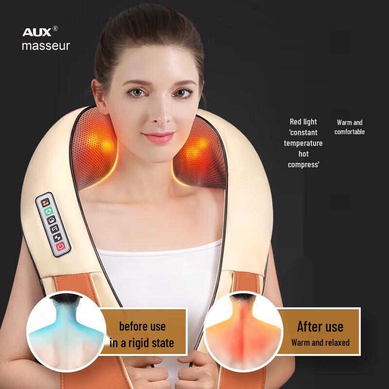 Aux Neck & Shoulder Kneading Massage Shawl