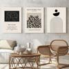 Bohemian Posters Henri Matisse Abstract Geometric Face Line Beige Canvas Painting Wall Art Print Picture Home Living Room Decor
