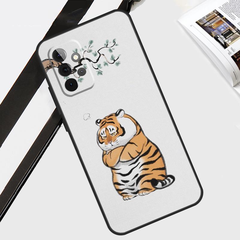 

fat tiger Cartoon Funny Case For Samsung Galaxy A06 A56 A36 A26 A16 A54 A34 A14 A12 A22 A32 A52 A13 A53 A15 A35 A55 Samsung A32 5G