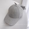 Japanese Vintage Stripe Linen Blend Baseball Cap for Women Spring Summer Outdoor UV Protection Sun Hat