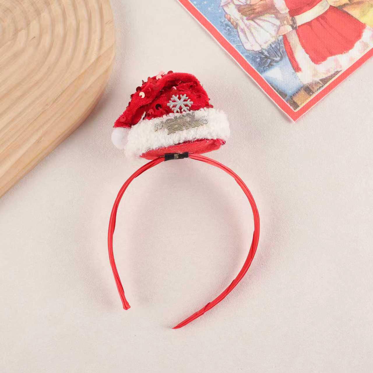 

Рождественские головные уборы 2025: Милая праздничная шляпа, повязка на голову и заколка для волос