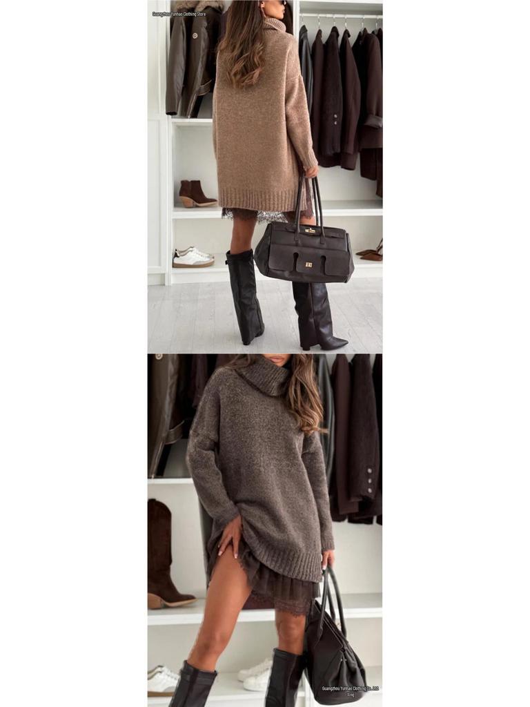 Women's Woolen Top and Dress Set - Winter 2026 Collection