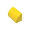 50g/83PCS 37352 Curved 1 x 2 x 1 No Studs with corners Block Moc Color Compatible with Brick DIY Children's Toy