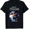 Retro Van Der Graaf Generator Band T Shirt Black Cotton 1PT447 Fashion Comfortable Top for Casual Attire Casual Versatile