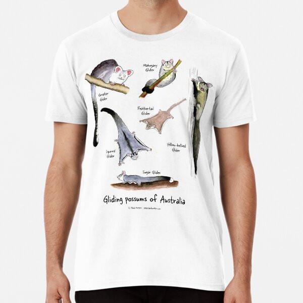 Gliding possums of Australia TShirt Made in Australia Unisex T-Shirt M