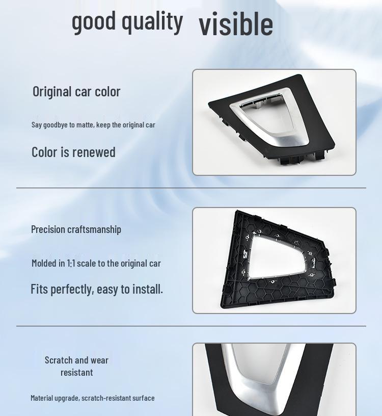 BMW 3 & 4 Series Gear Shift Lever & Knob Trim Cover (F30, 318, 320GT, F34, F35)