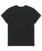 SHIRTMYLIPS Kiss Mark Rockstar Crop T-Shirt Black