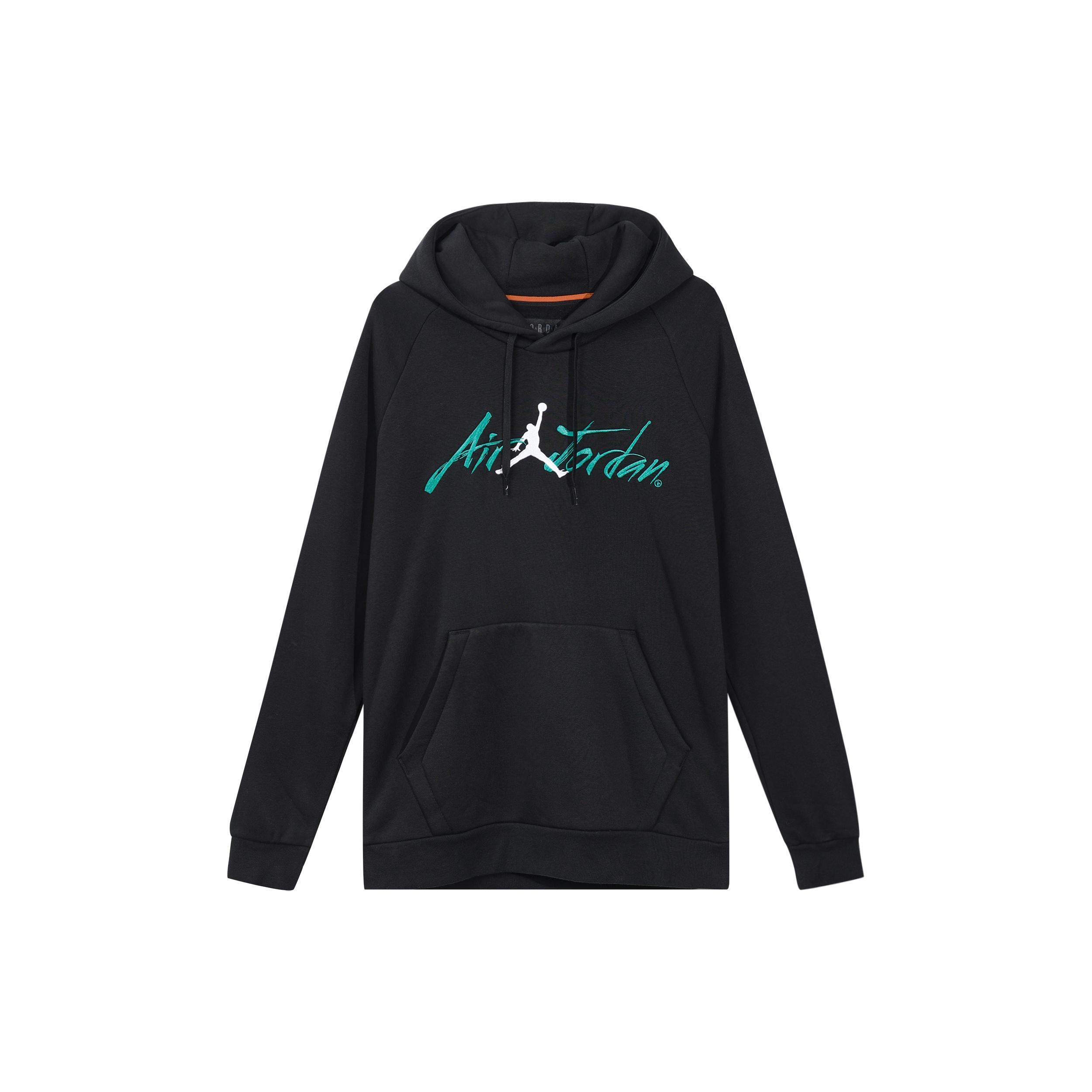 Air Jordan Fleece Hoodie Asia Sizing Black Men s AV6006-010