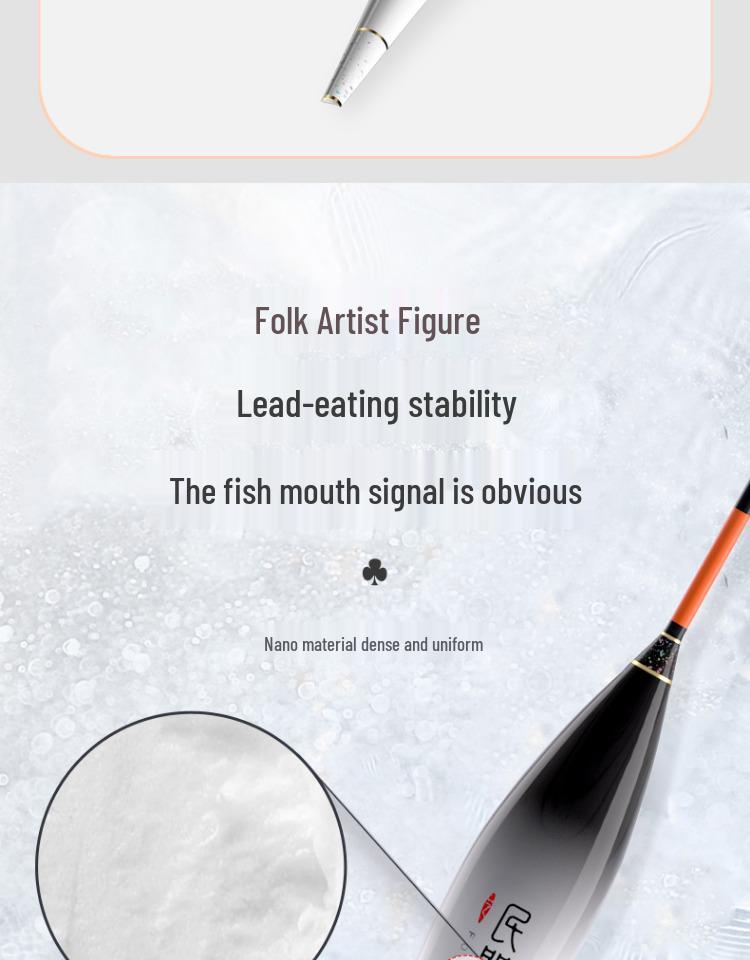 High Sensitivity Fishing Float Set for Carp: Enhanced Visibility for Crucian, Silver, Bighead, Grass Carp - Ideal for Wild & Shallow Water Fishing
