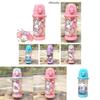 Creative Sanrio 450ml Kids Water Bottle With Straw Hello Kitty Cinnamoroll Kuromi And Melody Styles