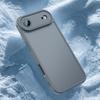 For iPhone 17 Air Case Drop Proof Airbags Frosted Translucent PC+TPU Phone Back Cover