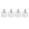 4PCS GU10 To MR16 Adapter Socket Heat Resistant Lamp Holder Converter for LED Halogen Lamp