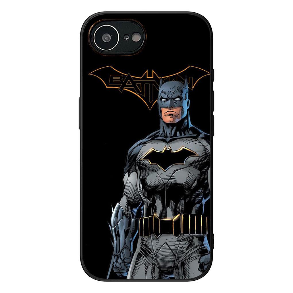 Batman Bruce Wayne DC Comics Bat Man Phone Cover for Apple iPhone 17 16 14 15 Pro Max Plus 15+ 16E XR ProMax Air 16+ Soft Case