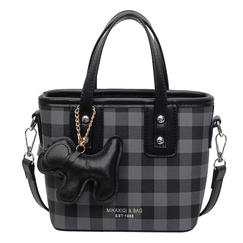 Fashionable Bag Stylish Bucket Bag High Appearance Level Retro Single-shoulder Bag Crossbody Women's Bag