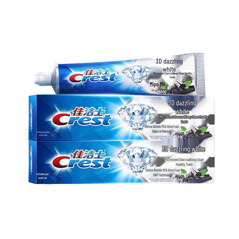 

Crest 3D White Micro-Charcoal Toothpaste