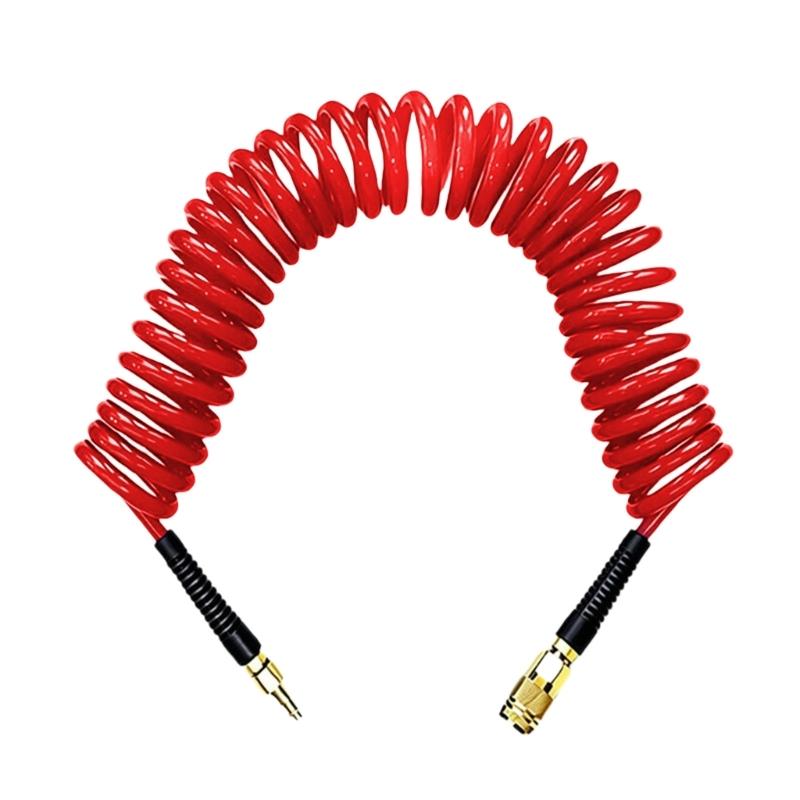 1.0 MPa 2 Mm Air Compressor Hose with PU Coiled Body for Repair Work, Inflation Service, Workshop Storage and Daily Garage Service