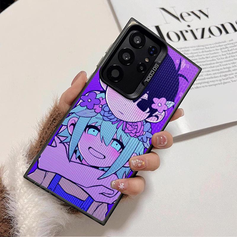 O-Omori Cartoon Game Soft Phone Case for Samsung Galaxy S24 S25 FE S26 Edge S23 Ultra S22 Plus S21 + Shockproof Cover Back Shell