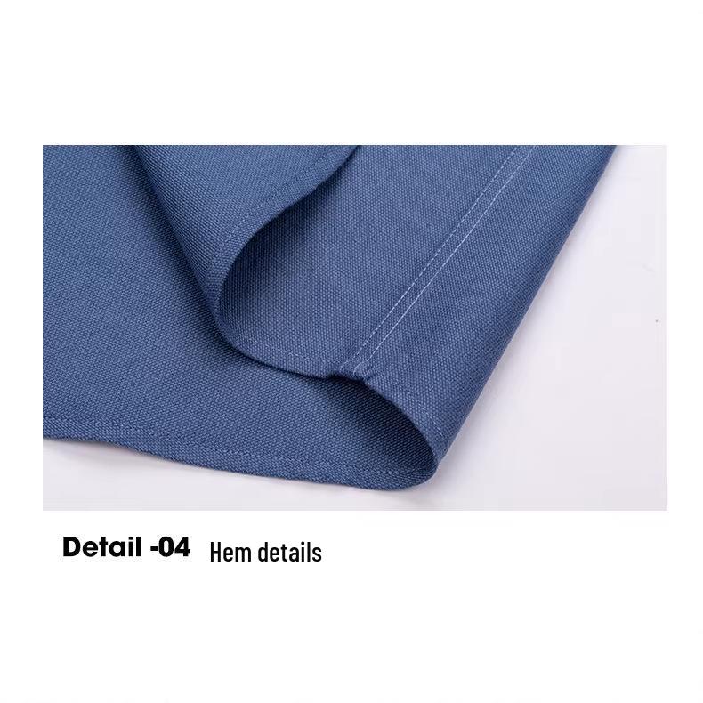 2026 Men's Long Sleeve Wrinkle-Resistant Wool Shirt - Pure Color, Business Casual, High-End Style for Middle-Aged Men