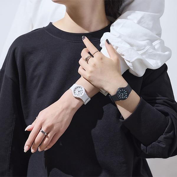 Casio LQ-24B-1BJF [CASIO Collection] Round Watch Black Resin Analog