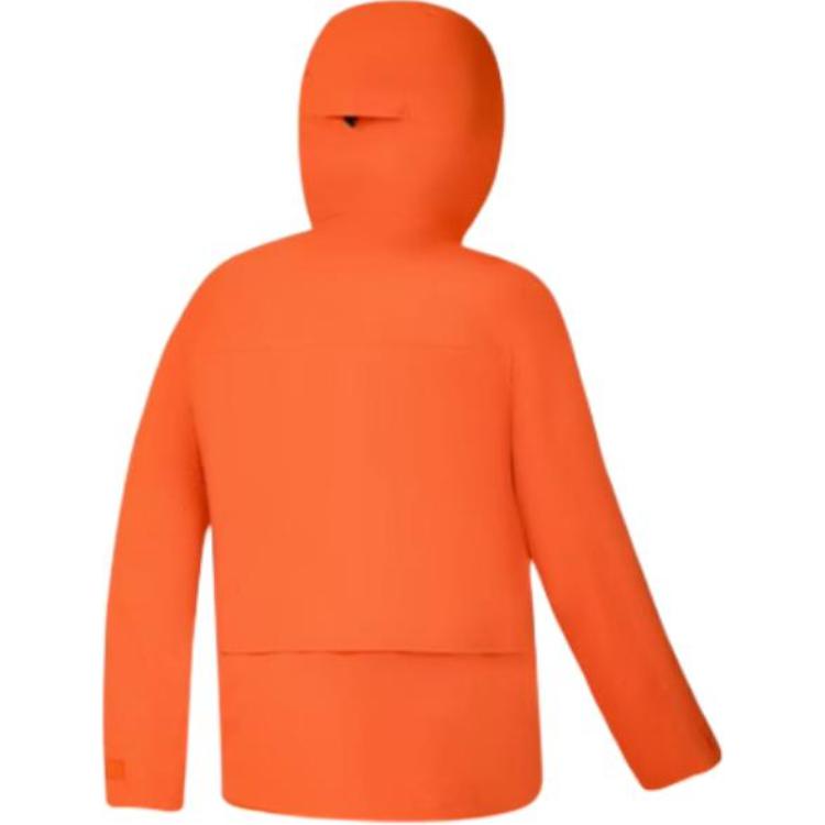 New FILA Fitness Windbreaker Jackets Unisex Vintage Orange A51M441706F-OR