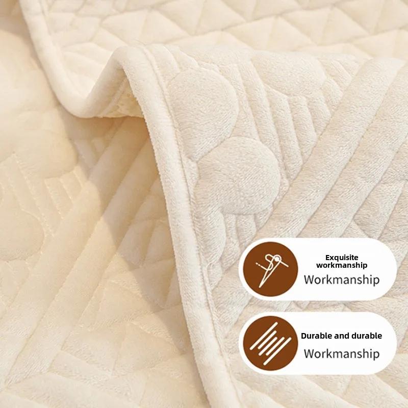 1pc Solid Color Sofa Towel Non-slip Anti-cat Scratches Sofa Mat Cover Four Season Universal Couch Cushion Cover for Living Room