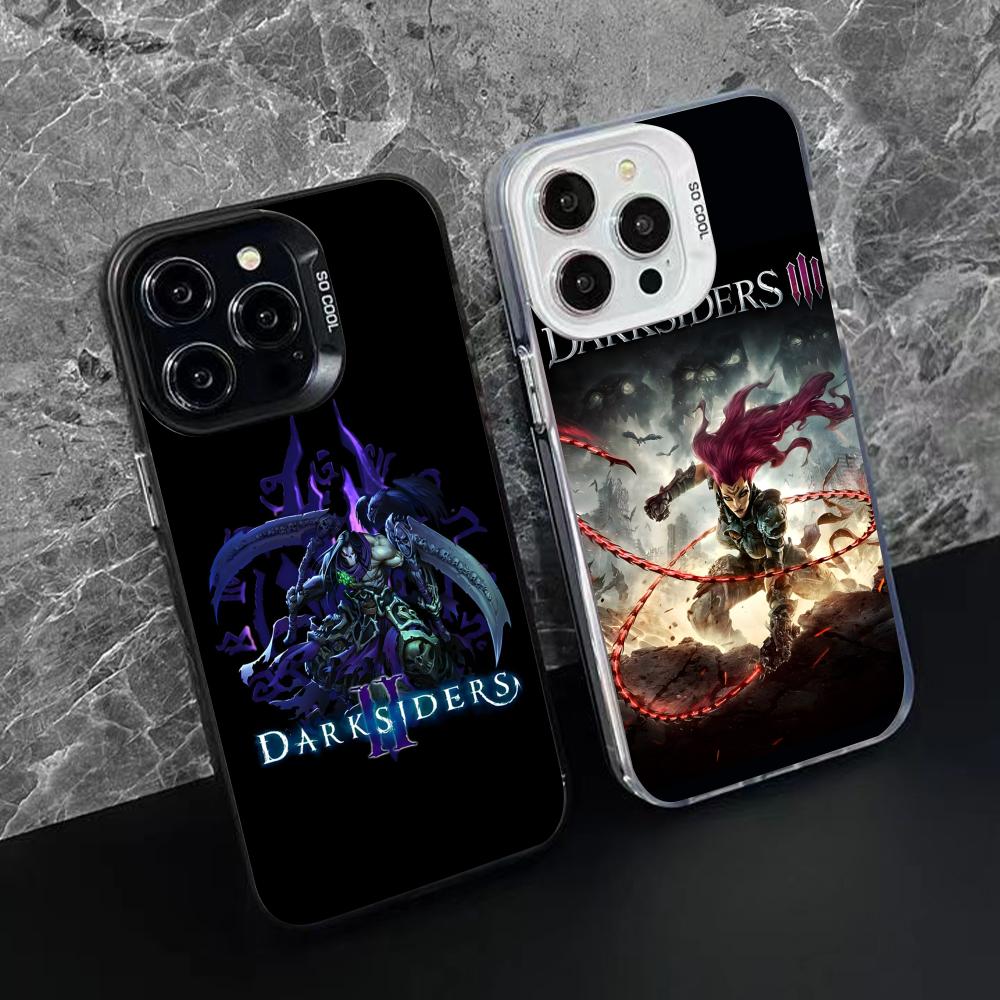 Game Darksiders Mobile Phone Case for iPhone 17 16 15 14 13 12 11 X XR XS 8 7 Air Pro Max Plus Translucent Colorful Cover Luxury