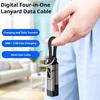 4 in 1 65W Keychain 65W Portable Fast Charging Cable PD Fast Charging Cable  Travel