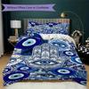 Hand of Fatima Pattern Bedding Uilt Set Uilt Cover Pillowcase Home Decoration Birthday Gift (1 * Duvet Cover + 2 * Pillowcase  Without Core)97