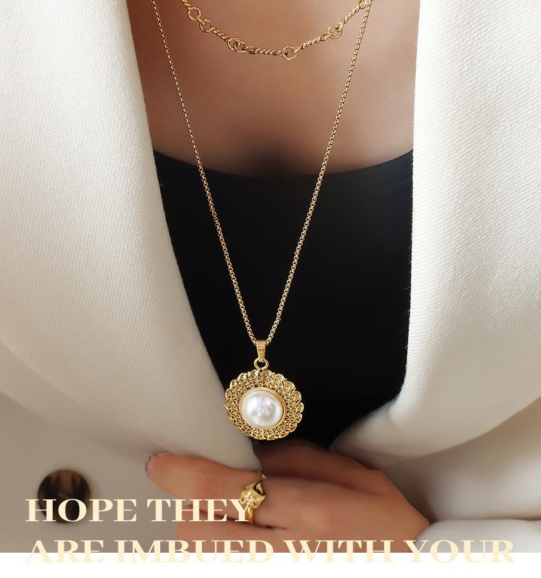 Korean Minimalist Versatile Necklace & Bracelet Set - Copper Jewelry