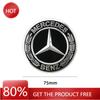 Novas 4 Peças 80% 75MM Calotas Centrais de Roda de Carro Coroa AMG para Mercedes Benz GLE GLK SLK CLA CLK W203 W204 W205 W209 W210 W211 W212