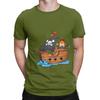 XMR Monero Pirate Ship Graphic 100 Cotton TShirt Monero XMR Tees Tops For Unisex