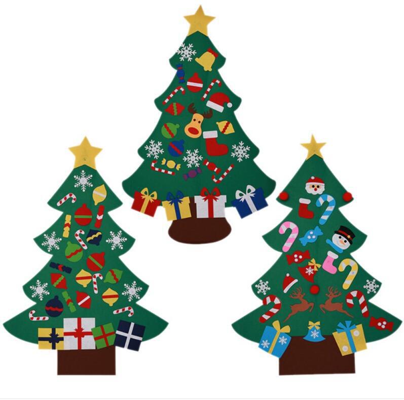 DIY Felt Christmas Tree & Ornaments Set for Kids