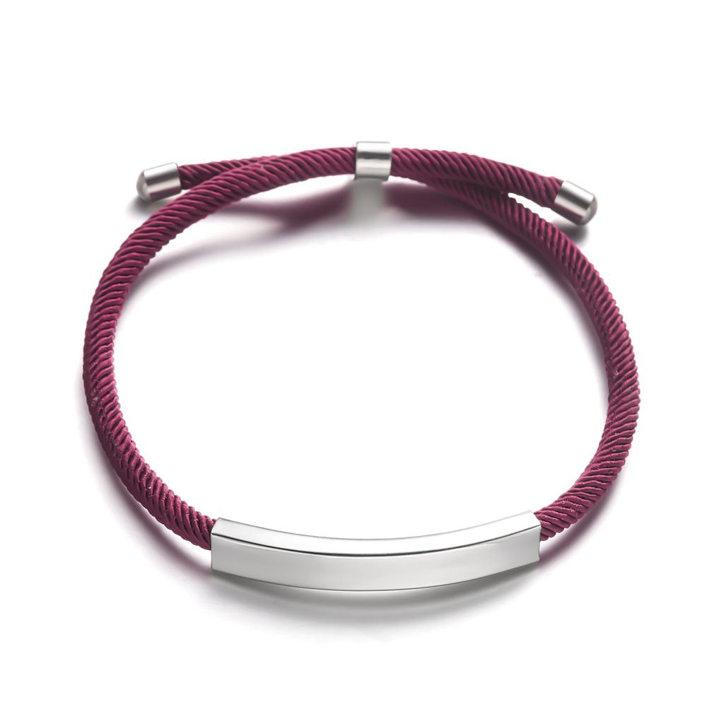 Personalized Engraved Custom Name Stainless Steel Bracelet Jewelry Name Words Letters Custom Bracelet Bangle For Women Men Gift