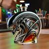 Whiskey Bottle Unique Alien Shape Glass Wine Decanter Multifunctional Beverage Container for Whiskey Wine Beer