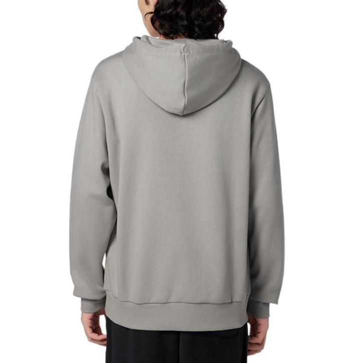 New Balance Sweatshirts Men's Gray Hooded Moderate Regular AMT33335-TAG