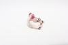 AZERIA Trick Ribbon Harness XS Pink Harness Pink Size