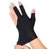 1Pc Spandex Snooker Billiard Cue Glove Pool Left Hand Open Three Finger Accessory Professional Billiards Gloves Left Hand Cover