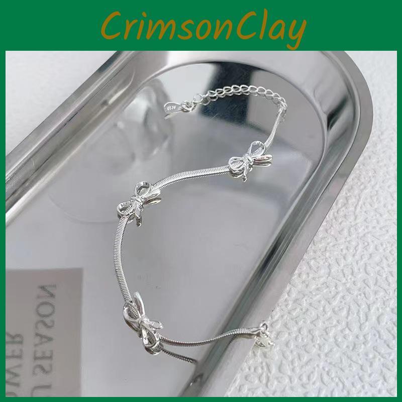 And Sophisticated Beautiful Copper Butterfly Chain Bracelet Sweet And Style Fresh