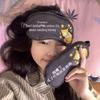 Cute Font Blackout Sleep Mask for Adults & Kids - Summer Eye Cover